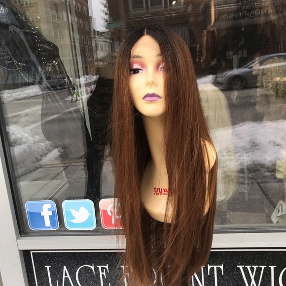 Super Long over 30+inches Long Lacefront wig Brown